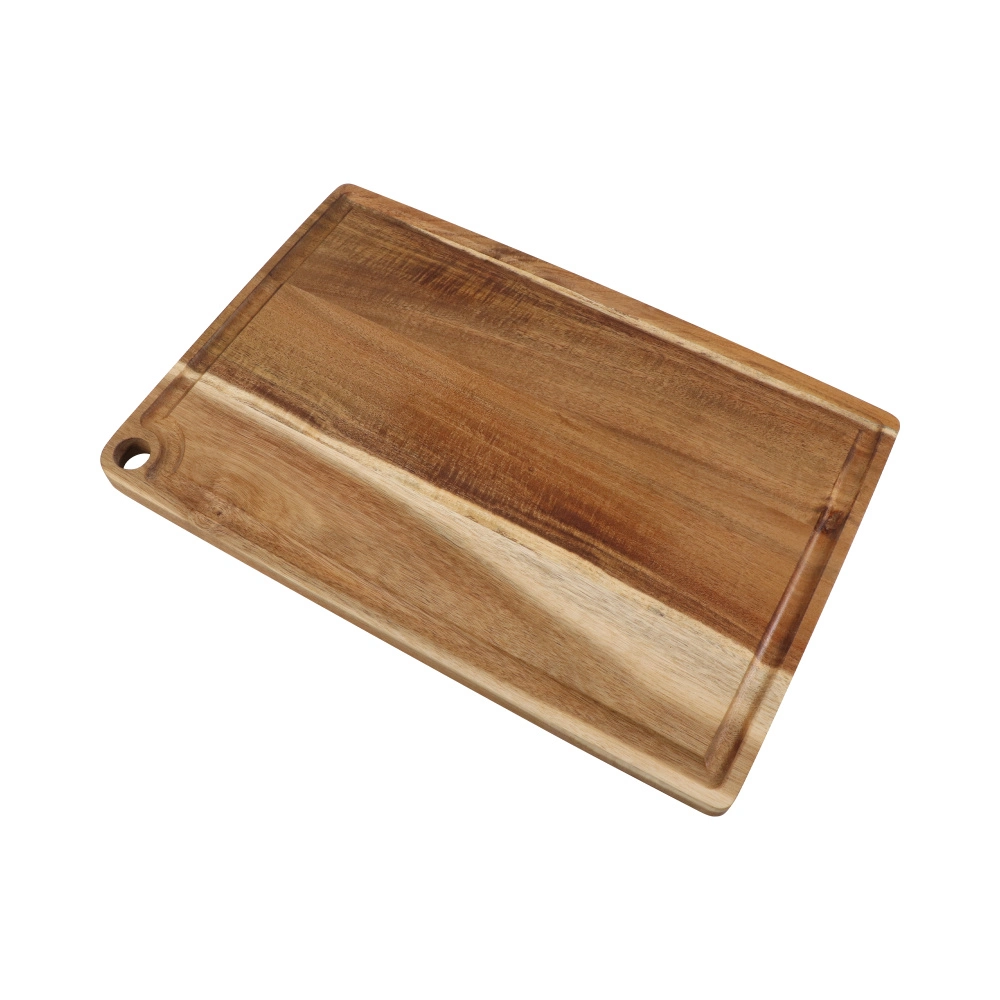 Acacia Wood Cutting Board with Groove Chopping Board