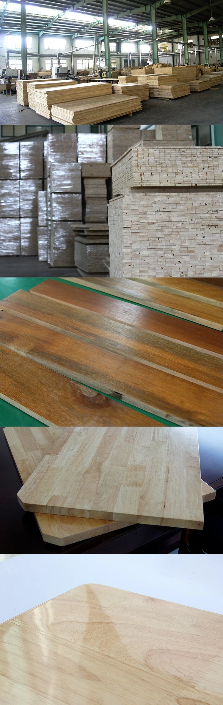 Wall Panel Laminated Rubber Wood Cutting Board