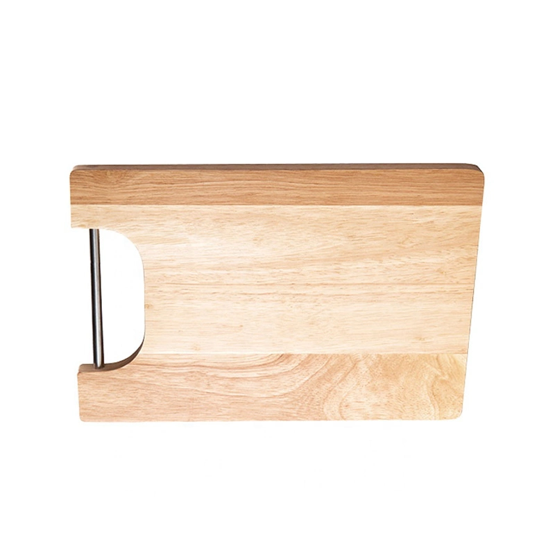 Rubber Wood Chopping Board/Cutting Board with Handle