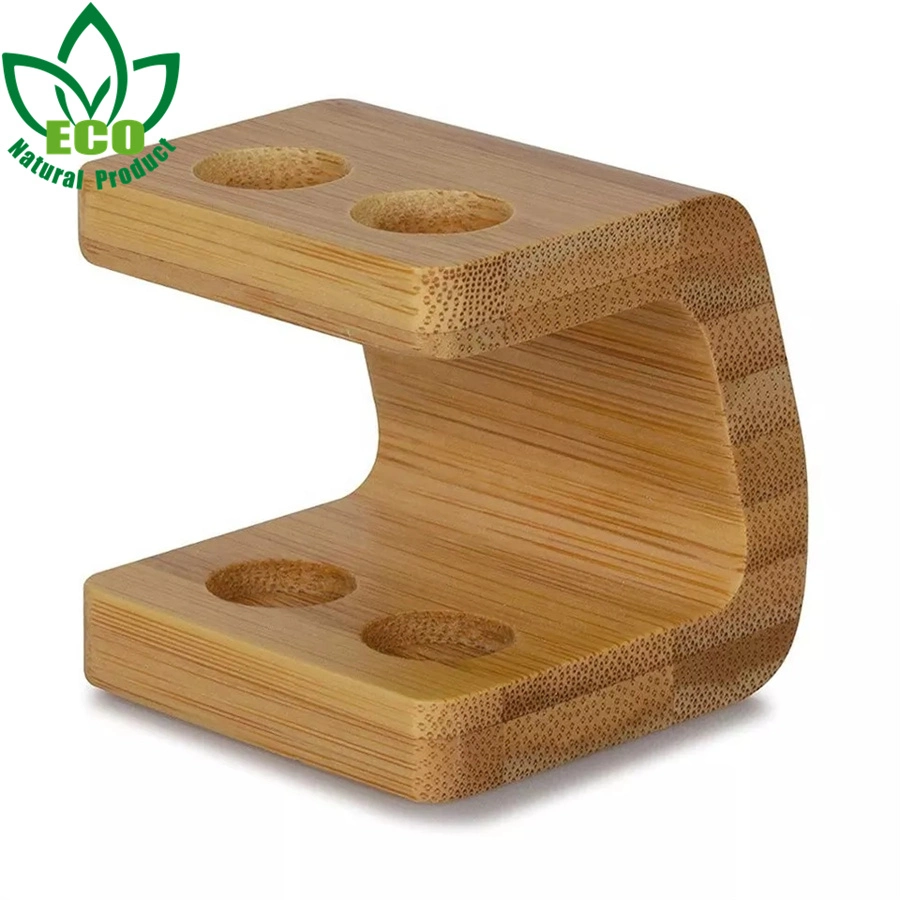 Eco-Friendly Bamboo Wood Toothbrush Holder Electric Toothbrush Head Holder
