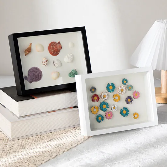Herbarium specimen Special for teaching Plant leaves leaf wood photo frame