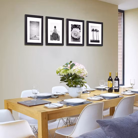 Hanging Classic Combination Modern Decorative Tabletop Wall Mounted Wooden Photo Picture Frame