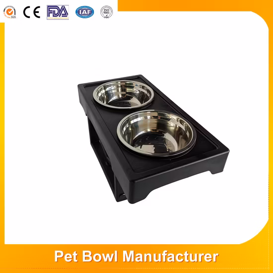 Pet Food Storage and Feeding Dual-Use Wooden Barrel Feeder