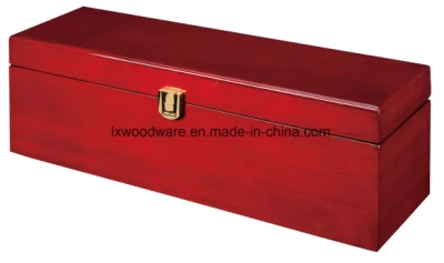 Rosewood Piano Finish Wooden Wine Packaging/Presentation Gift Box with Tools